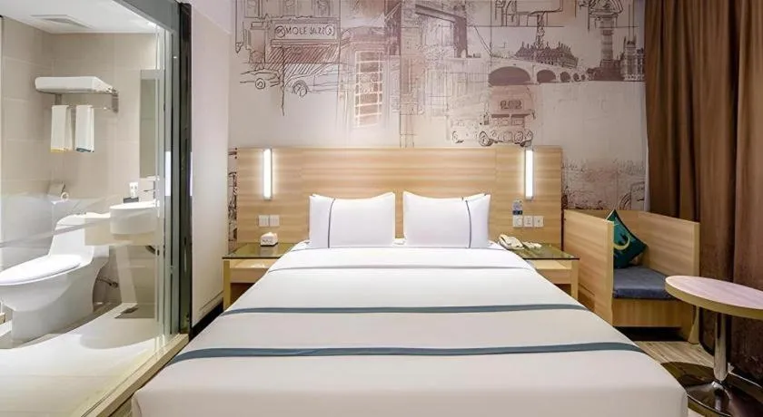 Bed in City Comfort Inn Baise Pingguo Pingxin Road