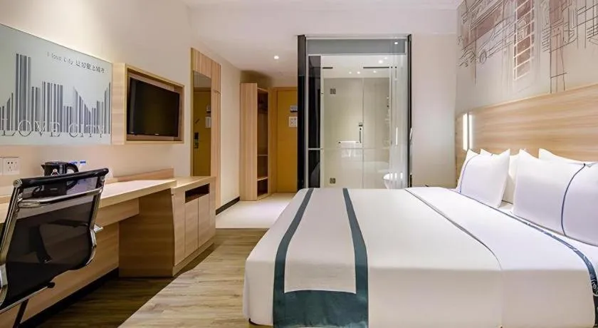 Bed in City Comfort Inn Baise Pingguo Pingxin Road