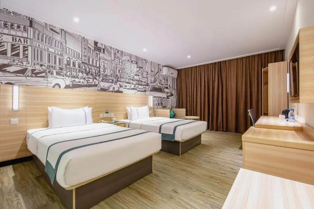 Bed in City Comfort Inn Baise Pingguo Pingxin Road