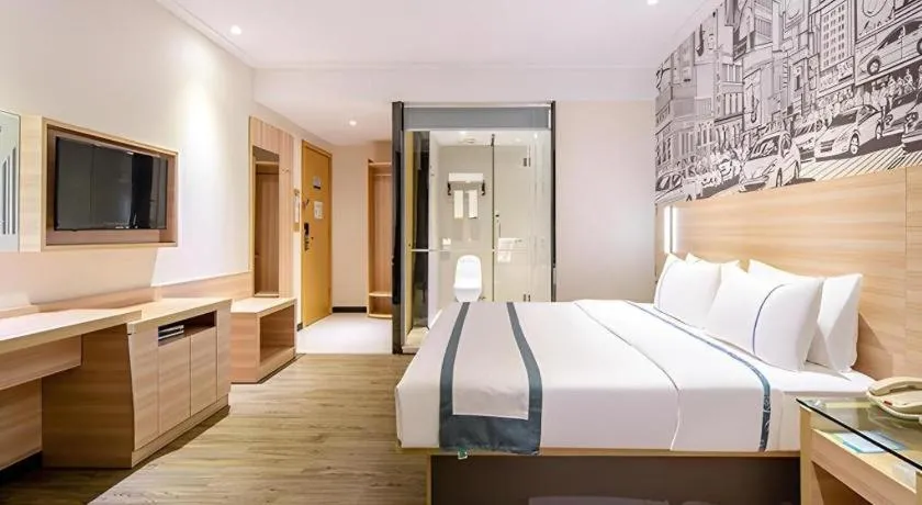 Bed in City Comfort Inn Baise Pingguo Pingxin Road