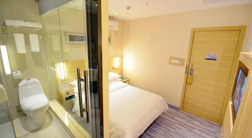 Bed in City Comfort Inn Wuhan Zoo Guobo Maying Road Metro Station