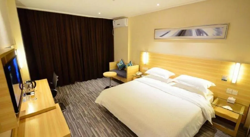 Bed in City Comfort Inn Wuhan Zoo Guobo Maying Road Metro Station