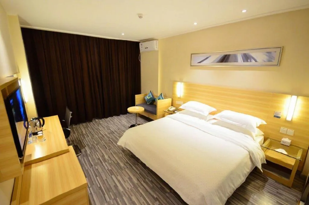 Bed in City Comfort Inn Wuhan Zoo Guobo Maying Road Metro Station