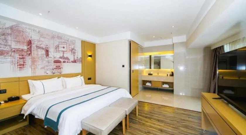 Bed in City Comfort Inn Nanchang Jiangxi Normal University