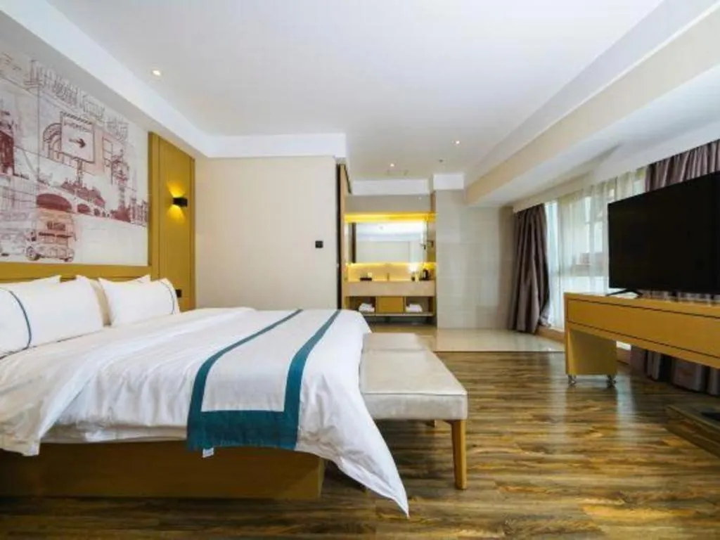 Bed in City Comfort Inn Nanchang Jiangxi Normal University