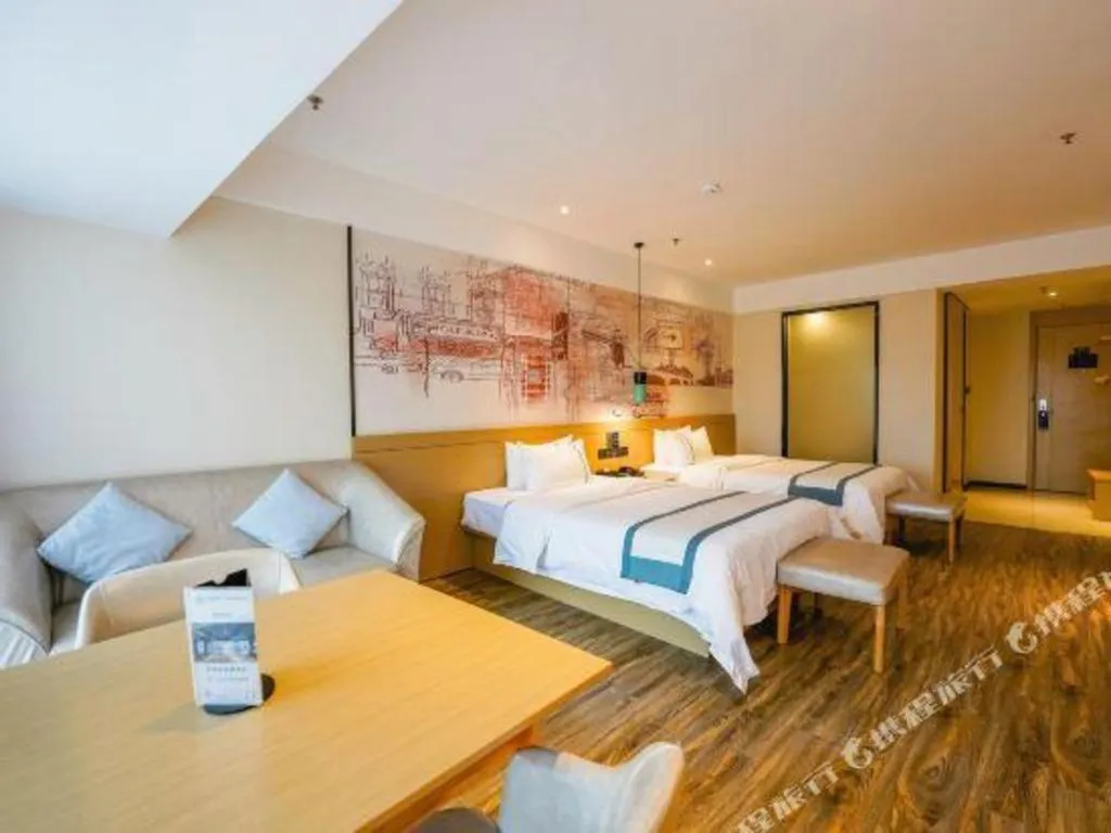 Bed in City Comfort Inn Nanchang Jiangxi Normal University