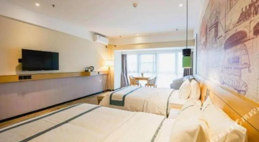 Bed in City Comfort Inn Nanchang Jiangxi Normal University