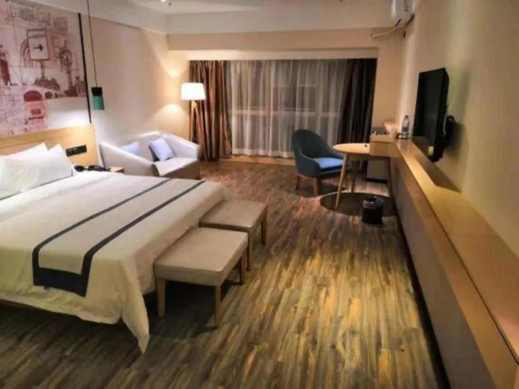 Bed in City Comfort Inn Nanchang Jiangxi Normal University