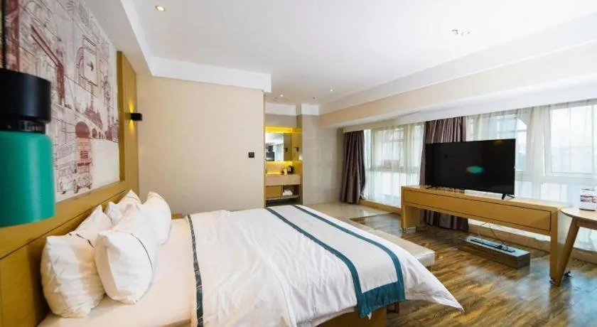 Bed in City Comfort Inn Nanchang Jiangxi Normal University