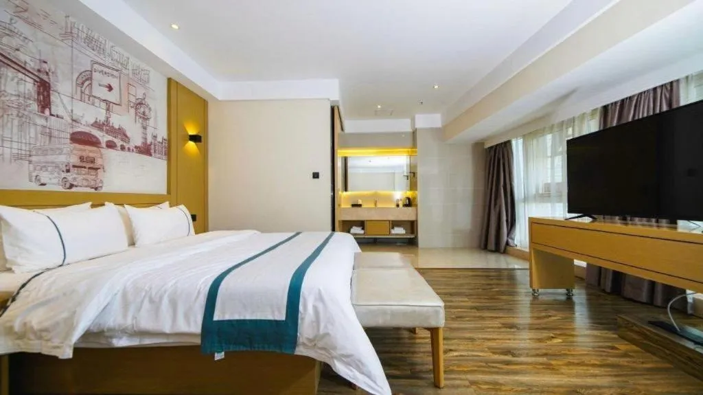 Bed in City Comfort Inn Nanchang Jiangxi Normal University