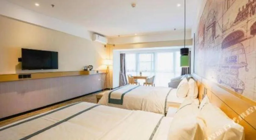 Bed in City Comfort Inn Nanchang Jiangxi Normal University