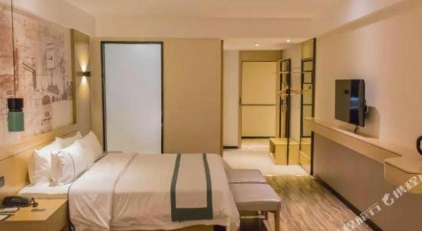 Bed in City Comfort Inn Nanchang Jiangxi Normal University