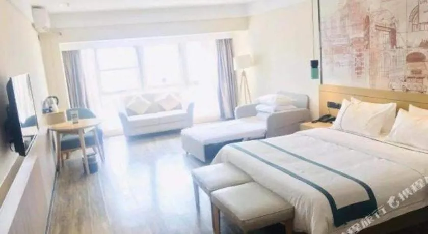 Bed in City Comfort Inn Nanchang Jiangxi Normal University