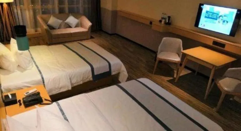 Bed in City Comfort Inn Nanchang Jiangxi Normal University