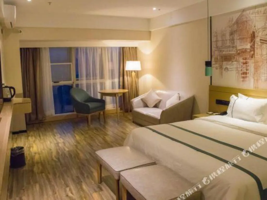 Bed in City Comfort Inn Nanchang Jiangxi Normal University