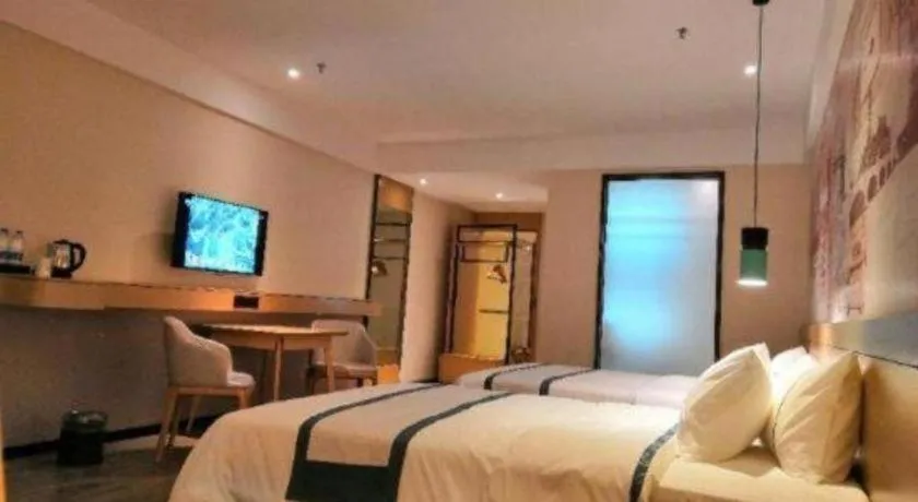 Bed in City Comfort Inn Nanchang Jiangxi Normal University