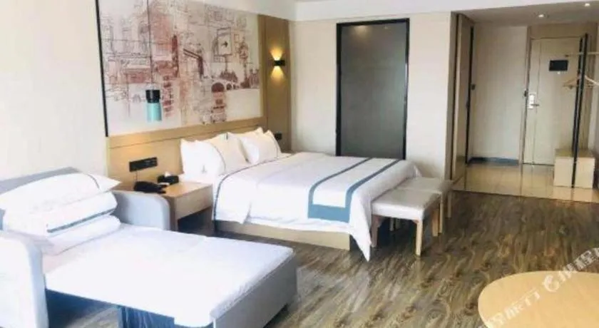 Bed in City Comfort Inn Nanchang Jiangxi Normal University