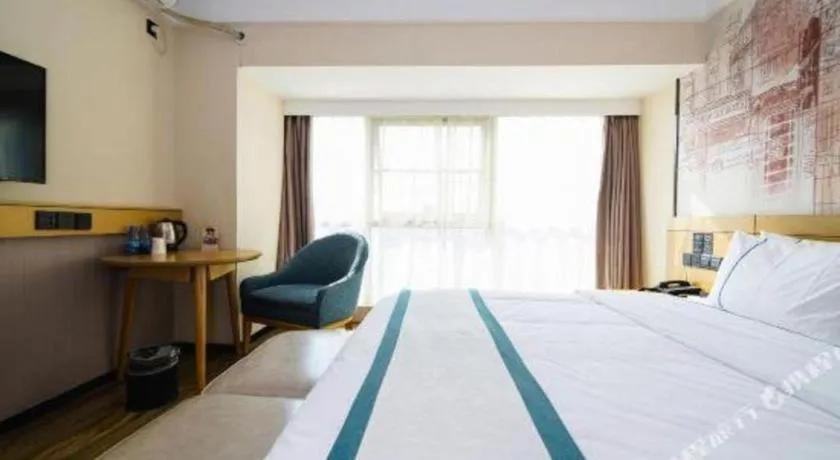 Bed in City Comfort Inn Nanchang Jiangxi Normal University