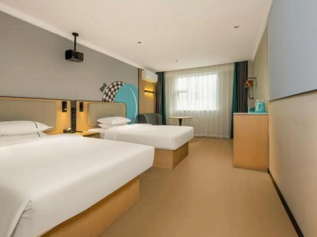 Bed in City Comfort Inn Nanning Zoo Metro Station