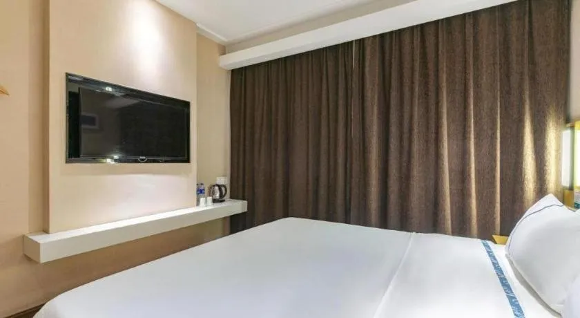 Bed in City Comfort Inn Luohe Railway Station Jiefang Road