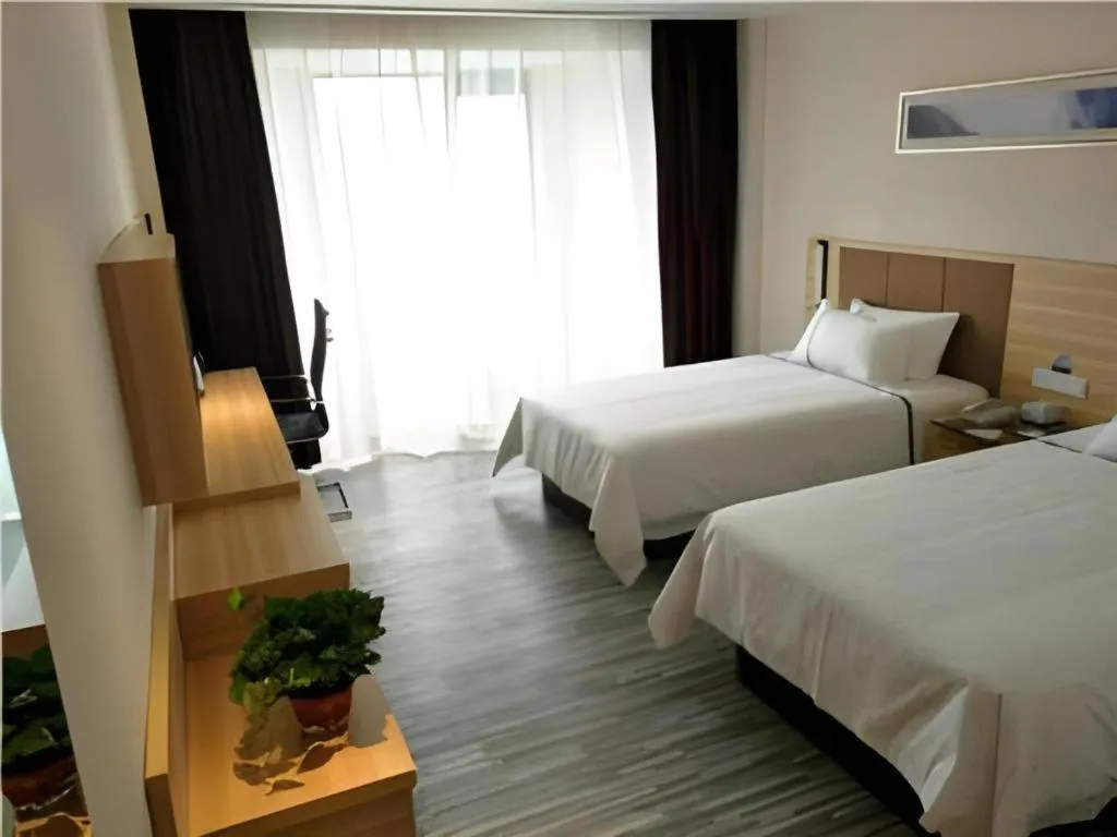 Bed in City Comfort Inn Luohe Railway Station Jiefang Road