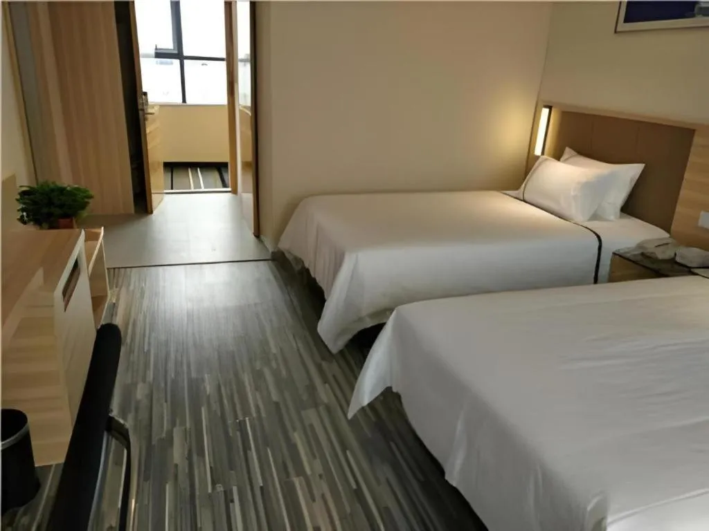 Bed in City Comfort Inn Luohe Railway Station Jiefang Road