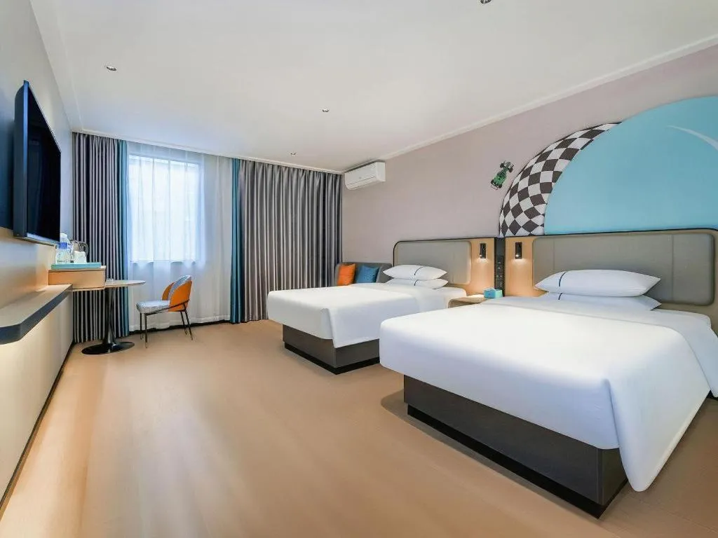 Bed in City Comfort Inn Chongqing Shiqiao Plaza Metro Station