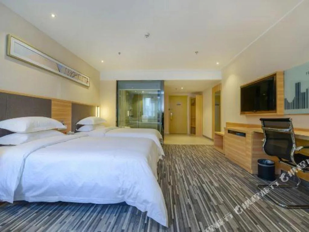 Bed in City Comfort Inn Chongqing Shiqiao Plaza Metro Station