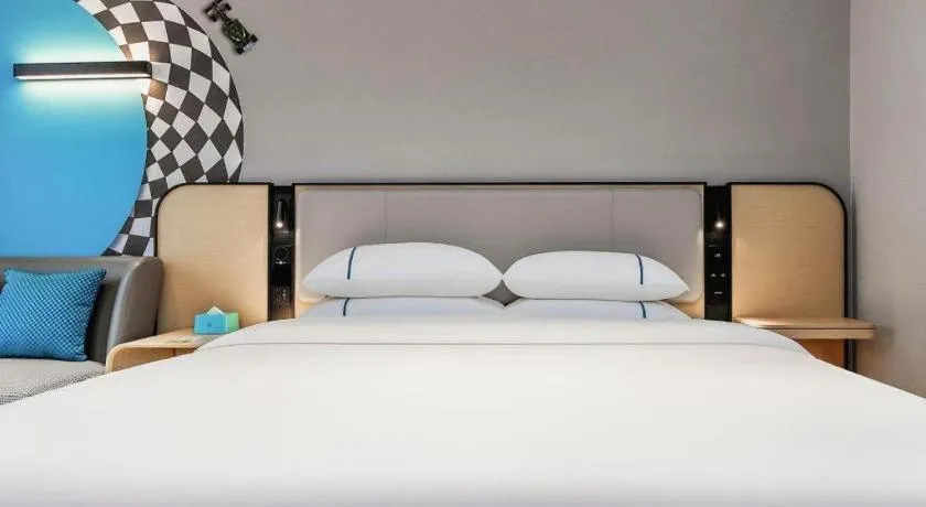 Bed in City Comfort Inn Chongqing Shiqiao Plaza Metro Station