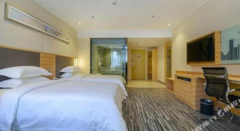 Bed in City Comfort Inn Chongqing Shiqiao Plaza Metro Station