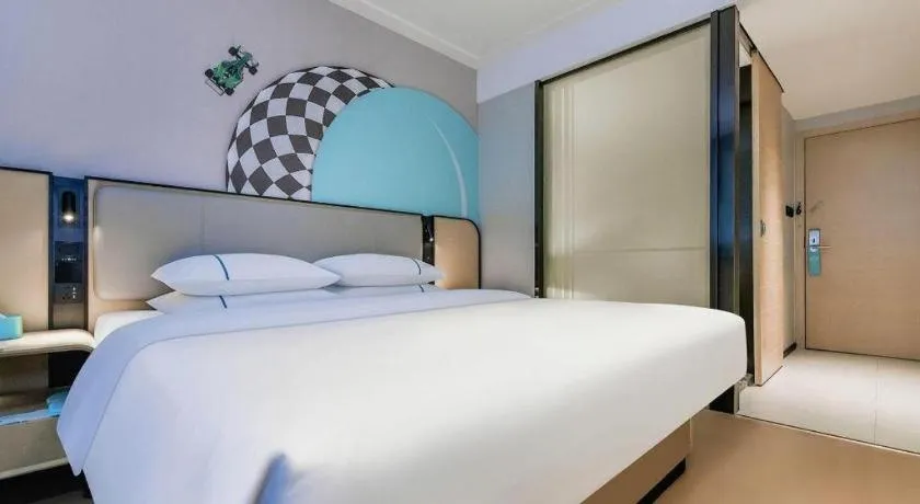 Bed in City Comfort Inn Chongqing Shiqiao Plaza Metro Station