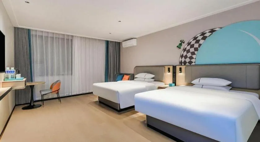 Bed in City Comfort Inn Chongqing Shiqiao Plaza Metro Station