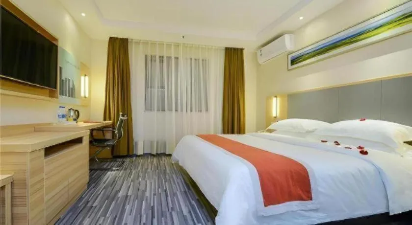 Bed in City Comfort Inn Chongqing Daping Shidai Tianjie