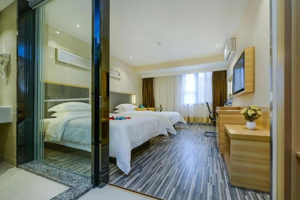 Bed in City Comfort Inn Chongqing Daping Shidai Tianjie