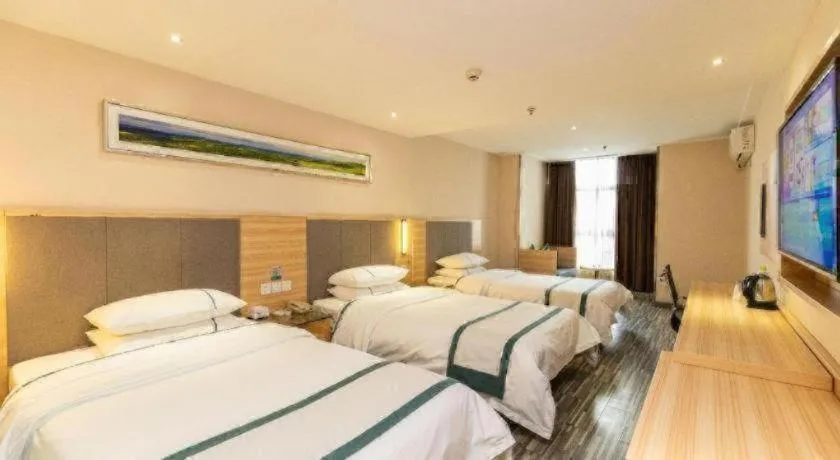 Bed in City Comfort Inn Chongqing Daping Shidai Tianjie