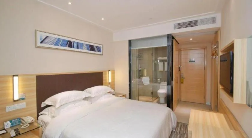 Bed in City Comfort Inn Hefei Binhu Wanghu Building Exhibition Center