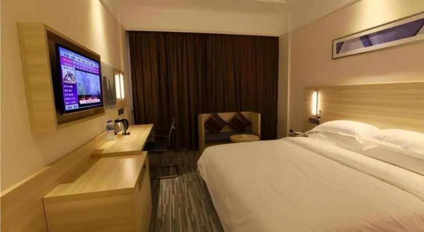 Bed in City Comfort Inn Hefei Binhu Wanghu Building Exhibition Center
