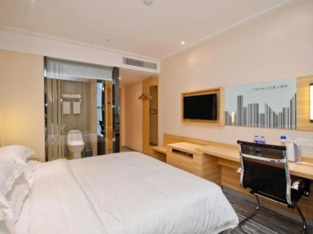 Bed in City Comfort Inn Hefei Binhu Wanghu Building Exhibition Center