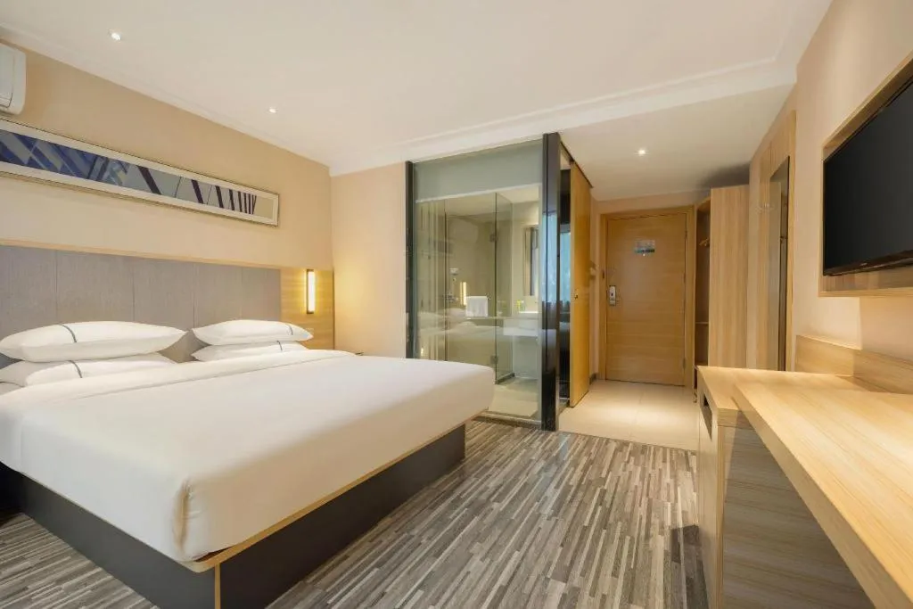 Bed in City Comfort Inn Nanning Mingxiu East Road Shishan Park Metro Station