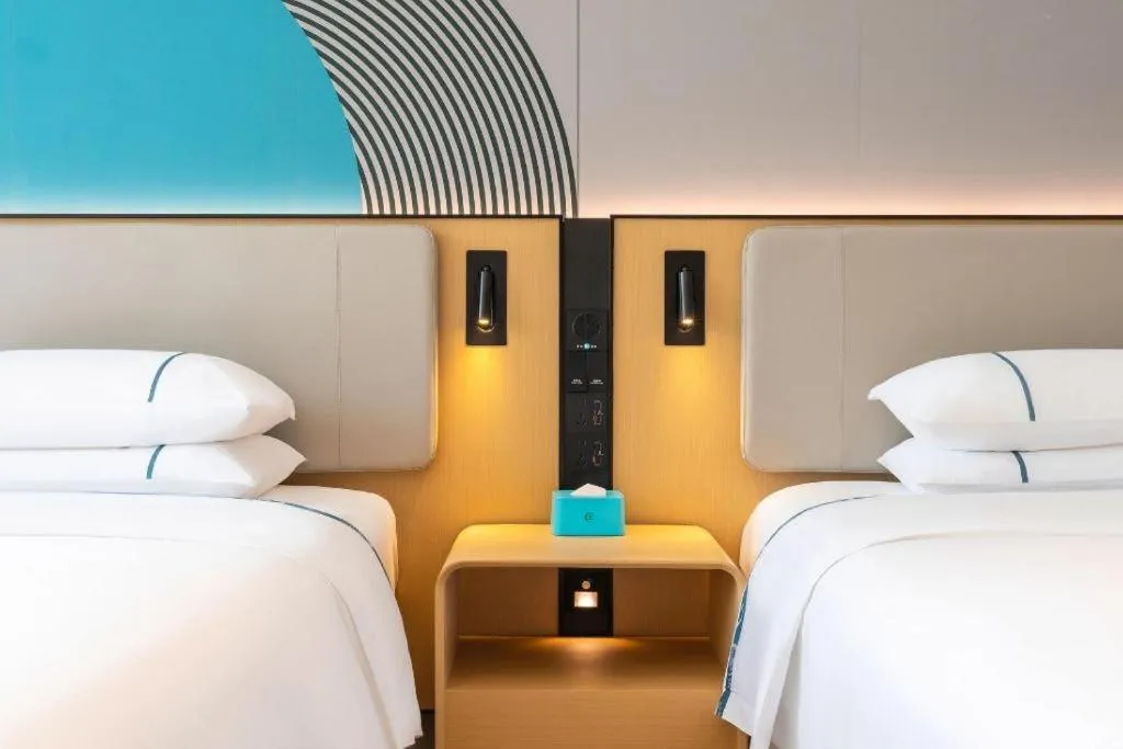 Bed in City Comfort Inn Zhanjiang Mazhang Pedestrian Street High-speed Railway West Station