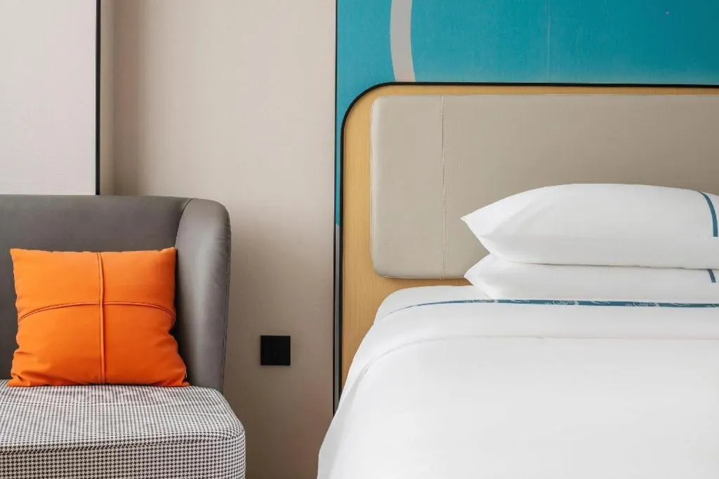 Bed in City Comfort Inn Zhanjiang Mazhang Pedestrian Street High-speed Railway West Station