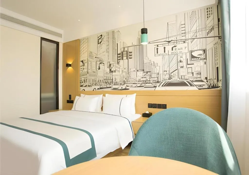 Bed in City Comfort Inn Chibi Walking Street