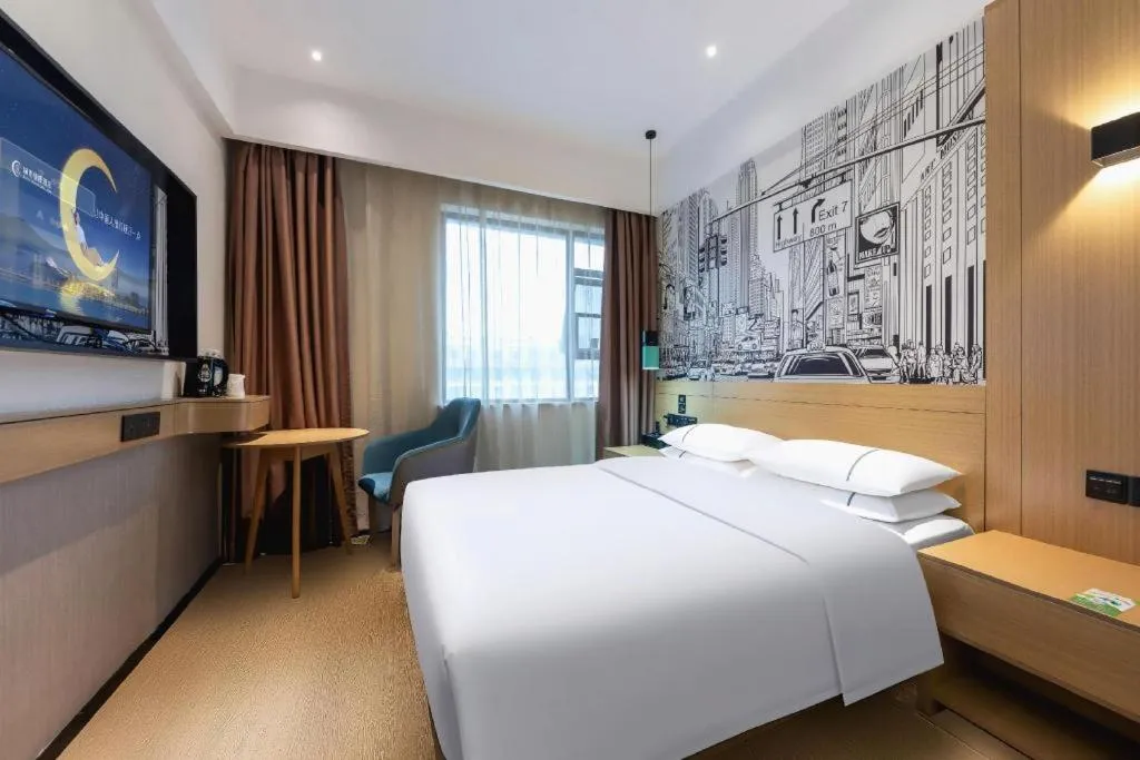 Bed in City Comfort Inn Chibi Walking Street