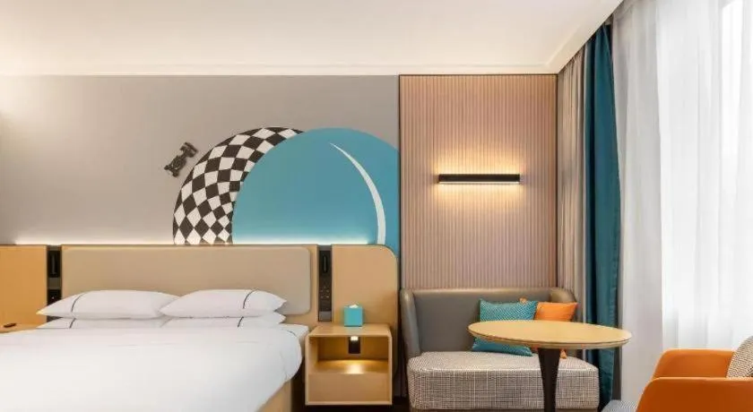 Bed in City Comfort Inn Wuhan International Expo Center Qianjin Village Metro Station