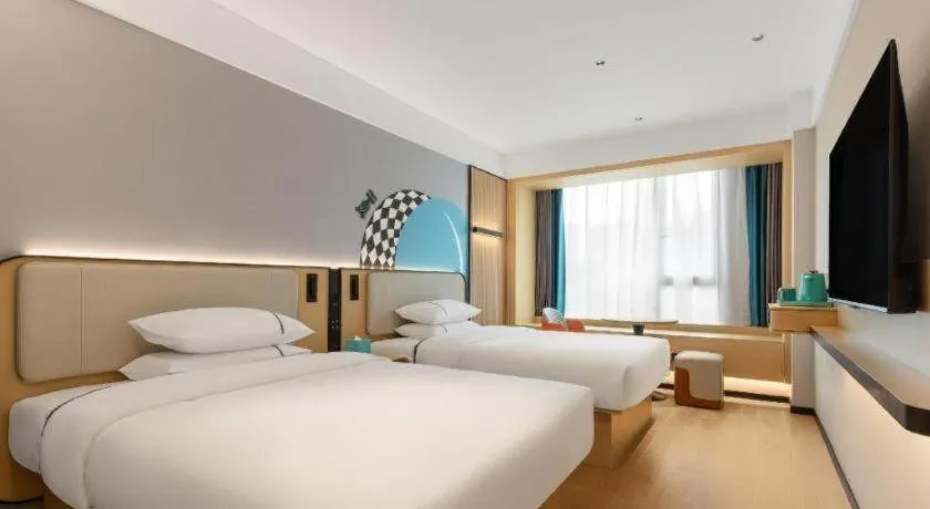 Bed in City Comfort Inn Changsha West Station Lugu Meixi Lake East Branch