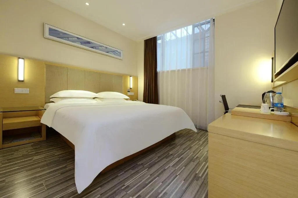 Bed in City Comfort Inn Tongren High-speed Railway Station