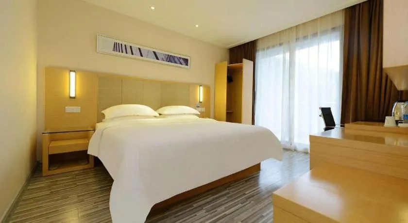 Bed in City Comfort Inn Tongren High-speed Railway Station