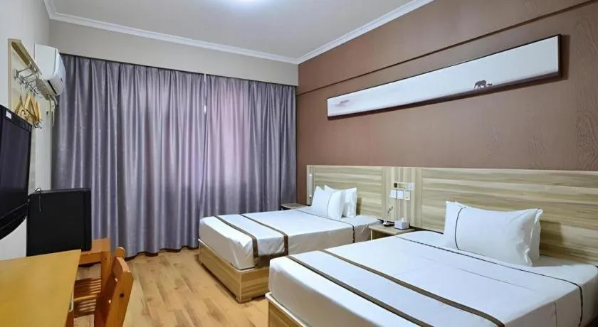 Bed in JTour Inn Wuchang Zhongnan University of Economics and Law