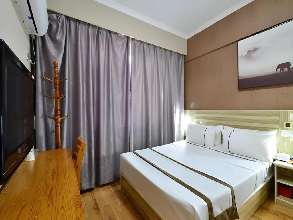 Bed in JTour Inn Wuchang Zhongnan University of Economics and Law