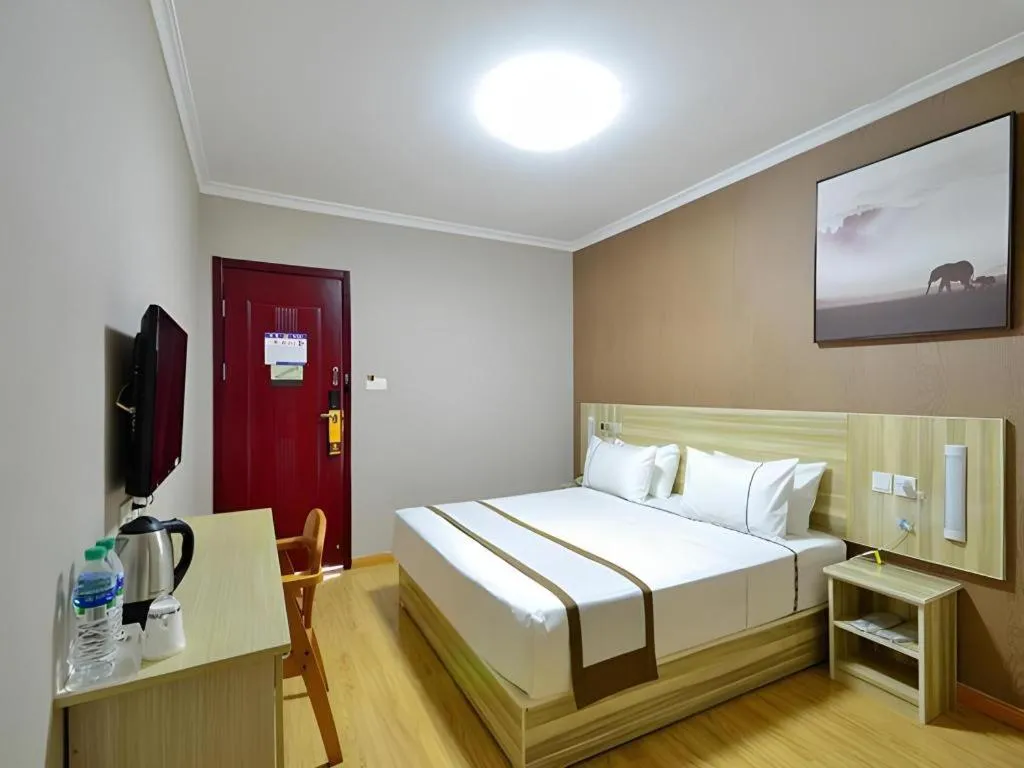Bed in JTour Inn Wuchang Zhongnan University of Economics and Law